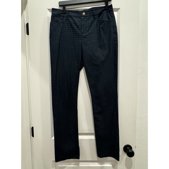Ralph Lauren Plaid Holiday Pants Woman's Size 8 - Picture 1 of 5